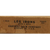 Irons, Leg, HARVARD LOCK COMPANY, in Box