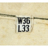 Pantalon moutarde, Special, 36 x 33, 1944