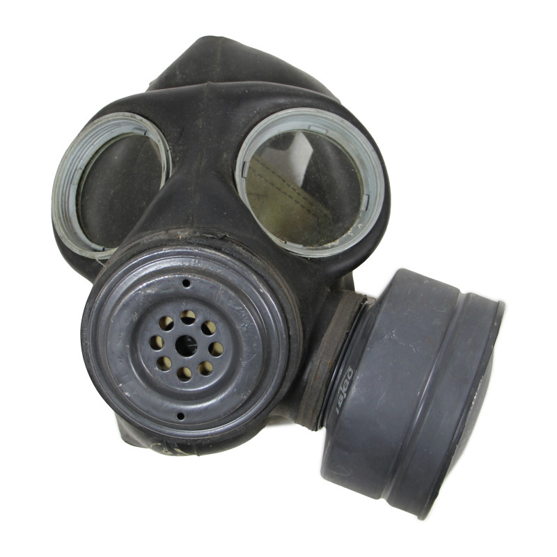 Mask, Gas, British, with Bag, 1943 - 1944