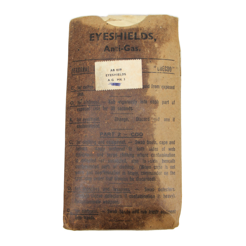 Mask, Gas, British, with Bag, 1943 - 1944