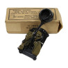 Combiné-plastron, microphone T-26, US Army, dans sa boîte, 1942