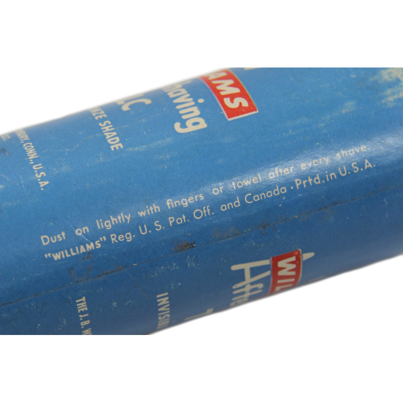 Tube, After Shaving Talc, WILLIAMS, 3 oz.