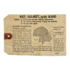 Net, Helmet, M1, with Instruction Sheet, M1943