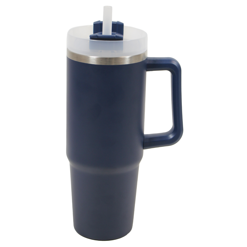 Insulated mug, Navy blue, D-Day Experience