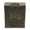 Block, TNT, Geballte Ladung 3 Kg, German, Empty, 1942