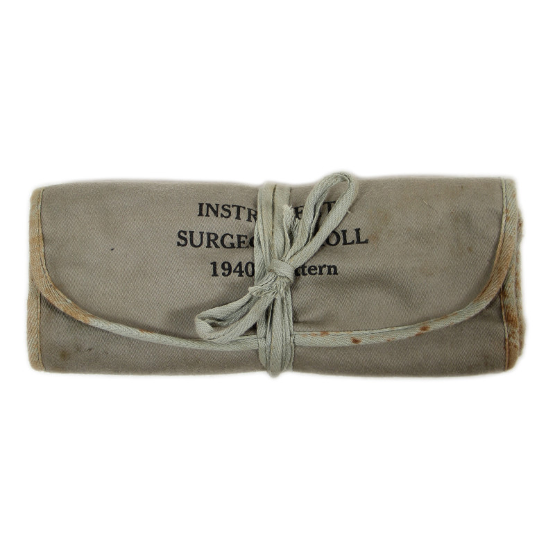 Roll, Surgical, British, Instruments, Surgeons, Roll, Pattern 1940 /I\, Empty