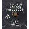 Boussole Mk III, britannique, 1944, dans sa pochette, /I\, 1942