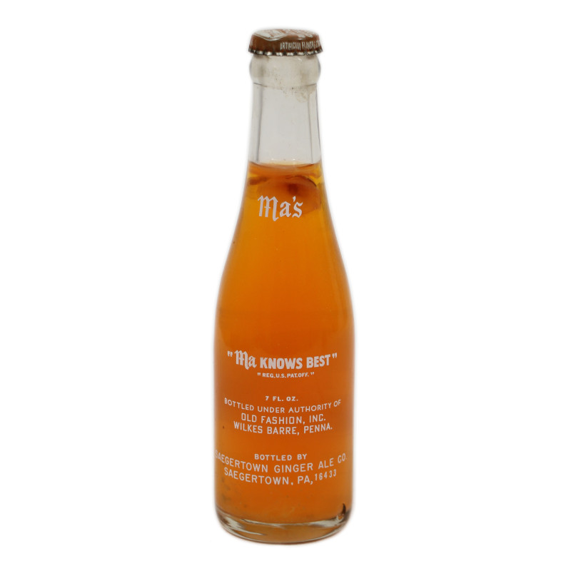 Bottle, MA'S Old Fashion, full