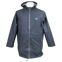 Veste cirée, marine, intérieur polaire