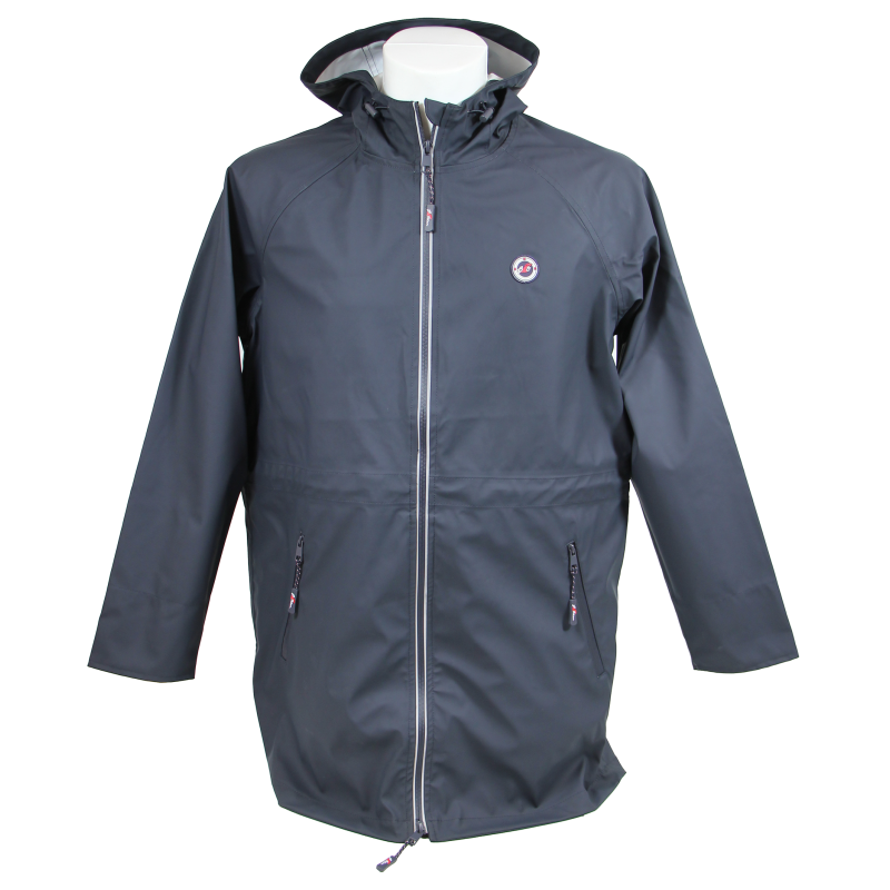 Veste cirée, marine, intérieur polaire