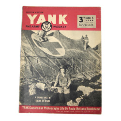 Magazine YANK, 5 mars 1944, Nurse, Anzio-Nettuno Beachhead