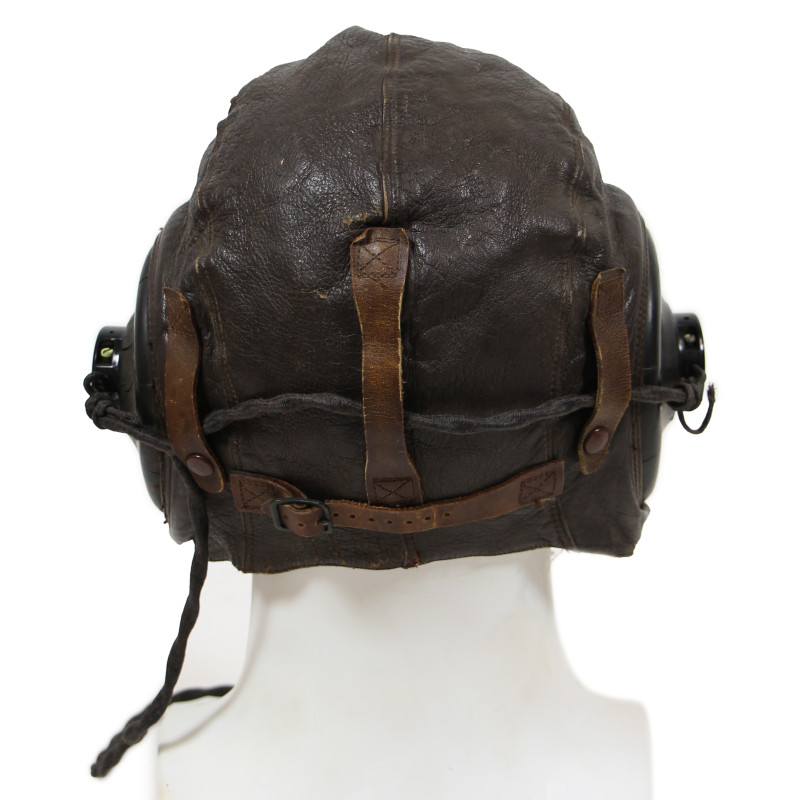 Helmet, Flying, Type A-11, Medium, with ANB-H-1 Receivers, USAAF