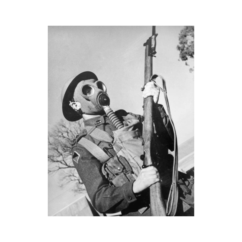 Mask, Gas, Mk IV, British, 1941