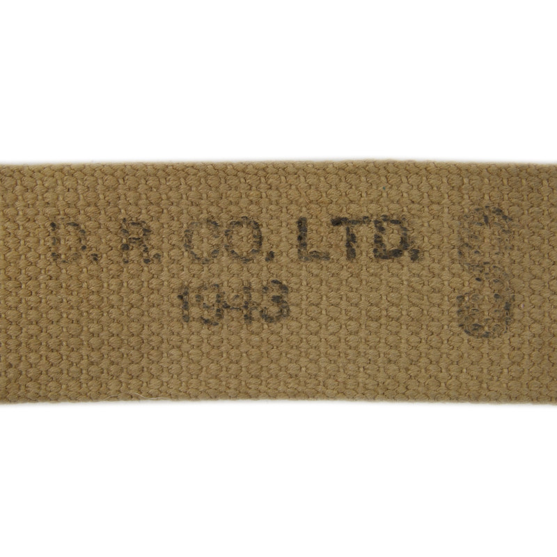 Belt, Trousers, Webbing, Canadian, 1943