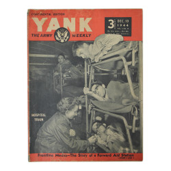 Magazine YANK, 10 décembre 1944, "Hospital Train"