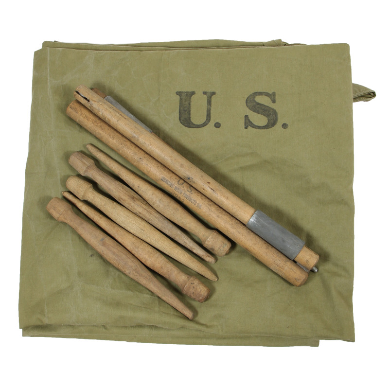 Tent, Shelter, Half, 1st Type, US Army, ERO MFG. CO. 1942