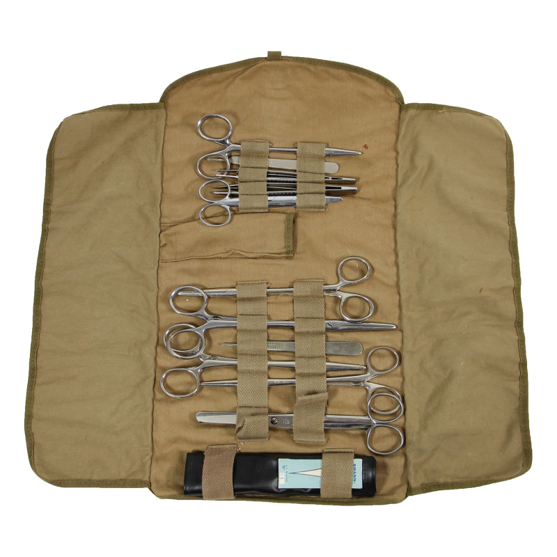 Roll, Surgical, British, Instruments, Regimental, Pannier /I\, complete