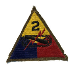 Insigne, 2nd Armored Division, laine