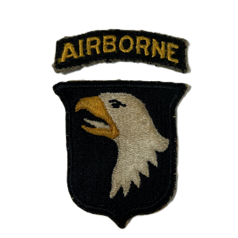 Patch, 101st Airborne Division, Type 5, White Tongue