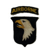 Patch, 101st Airborne Division, Type 5, White Tongue
