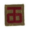 Patch, 90th Infantry Division, Embroidered