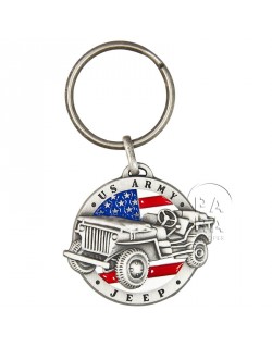 Key chain, US Army Jeep