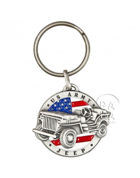 Key chain, US Army Jeep