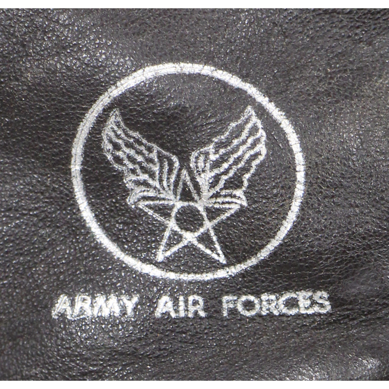 Bonnet de vol, Type A-11, 1st Lt. George Hutchison, 17th BS, 16th BG, 20th Air Force, USAAF, tué le 2 septembre 1945, Guam