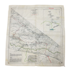 Carte d'évasion en soie, MI 9, SALZBURG - MOJSTRANA