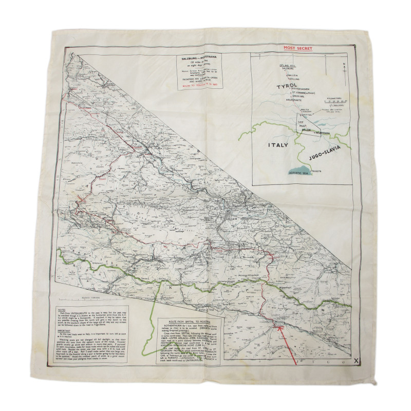 Map, Escape, Silk, MI 9, SALZBURG - MOJSTRANA