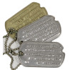 Dog Tags, S/Sgt. Earl Nonnemacher, USAAF