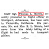 Pilot Log Book, Cpt. Thomas Morris, 93rd TCS, 439th TCG, 9th Air Force, USAAF, Neptune & Market Garden
