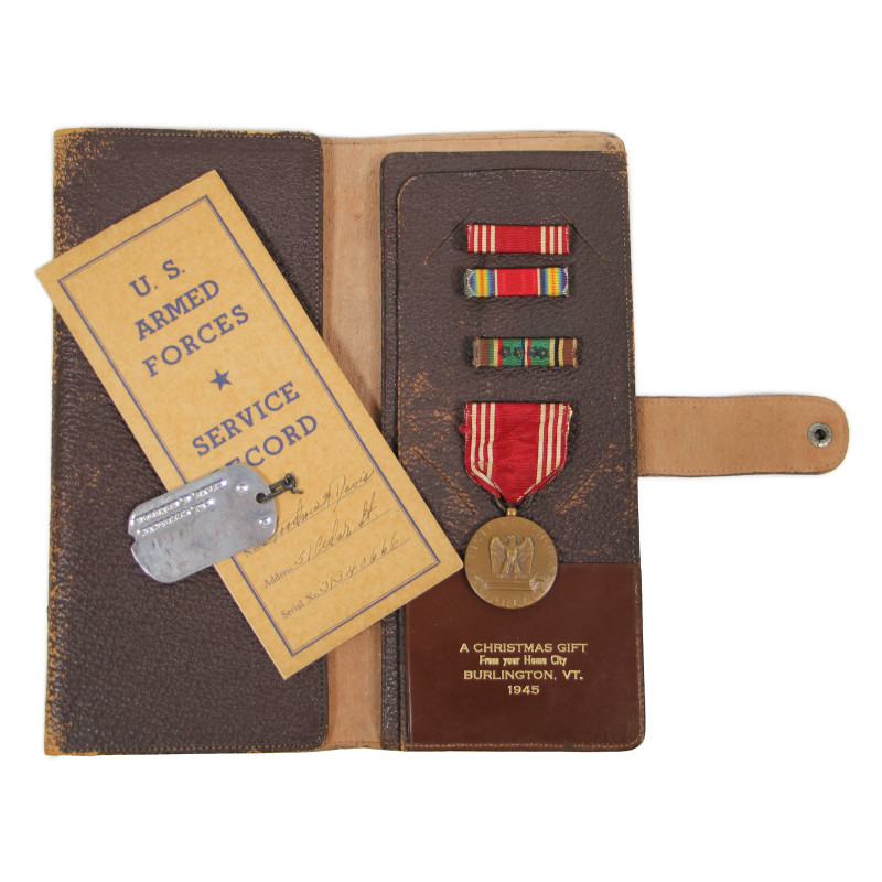 Grouping, Cpl. Woodrow Davis, FBI, 2nd European Civil Affairs Regiment, ETO