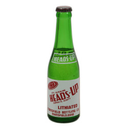 Bouteille de soda, HEADS-UP, pleine, 1940