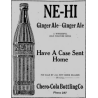 Bouteille de soda, NEHI GINGER ALE, pleine