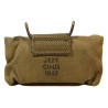 Pouch, First-Aid, M-1924, JEFF. Q.M.D. 1942, with First-Aid Packet, Carlisle, Normandy
