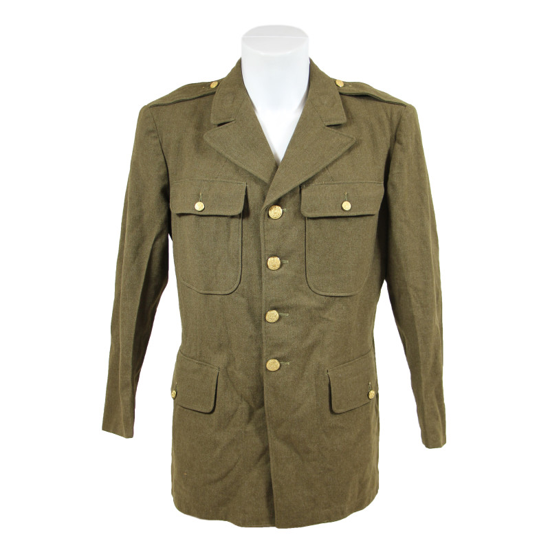 Coat, Wool, Serge, OD, 40R, 1943