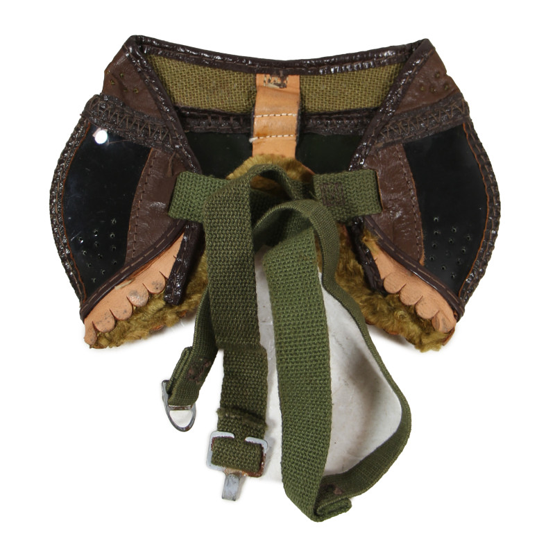 Goggles, Type E-1, USAAF, Green, 1944 - C-1 vest