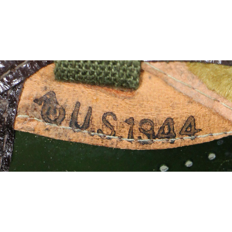 Goggles, Type E-1, USAAF, Green, 1944 - C-1 vest