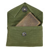 Pouch, First-Aid Packet, M-1942, THE AMERICAN AWNING CO. 1945, with First-Aid Packet