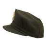 Casquette chocolat officier, US Army Nurse Corps, taille 55, 1944
