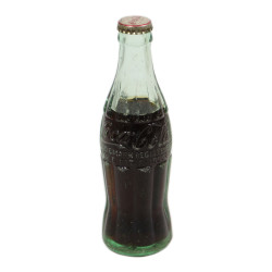 Bottle, Green Glass, COCA-COLA, LAFAYETTE, Georgia, 1942, full