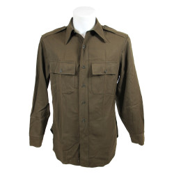 Chemise chocolat officier, 1st Lt. Daniel Hays, Medical Department