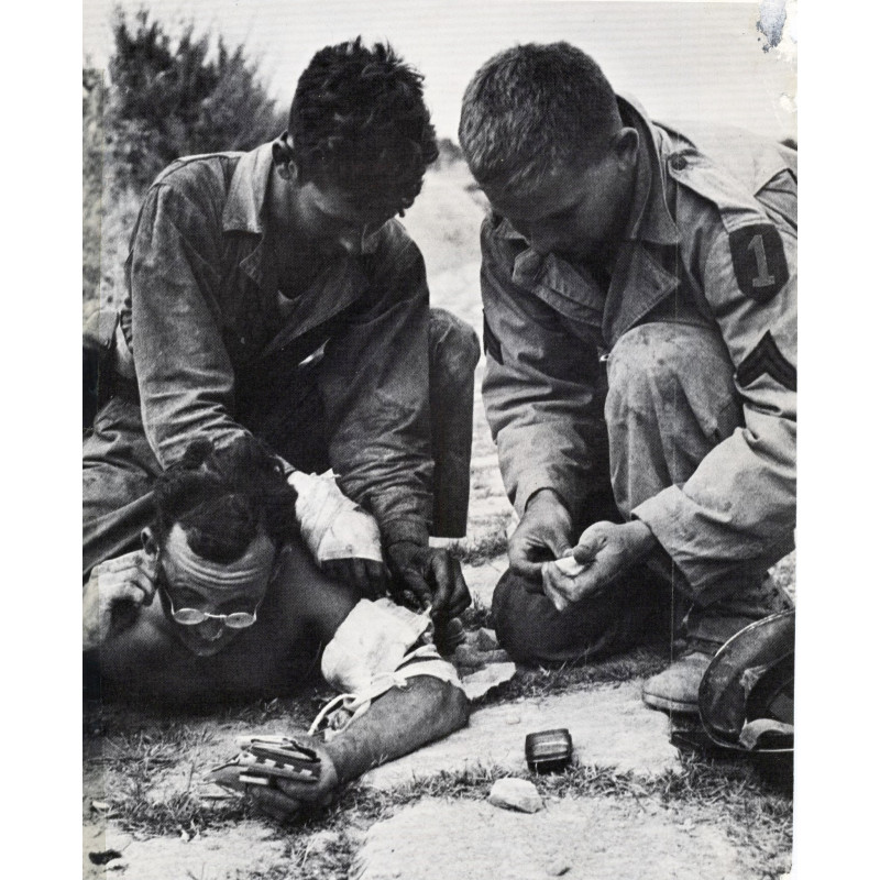 Insigne, 1st Infantry Division, fabrication précoce