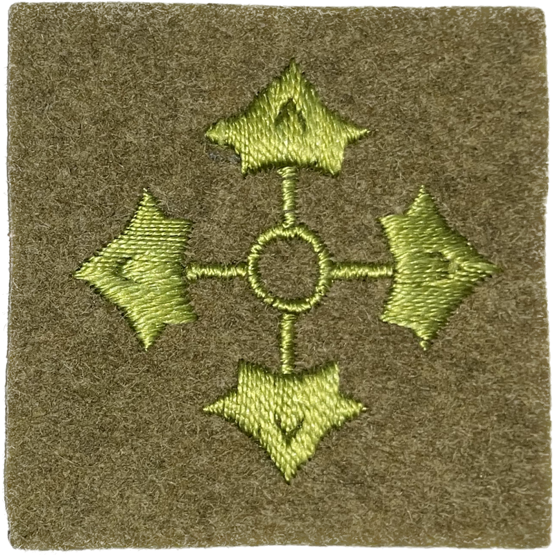 Insigne, 4th Infantry Division, Feutre