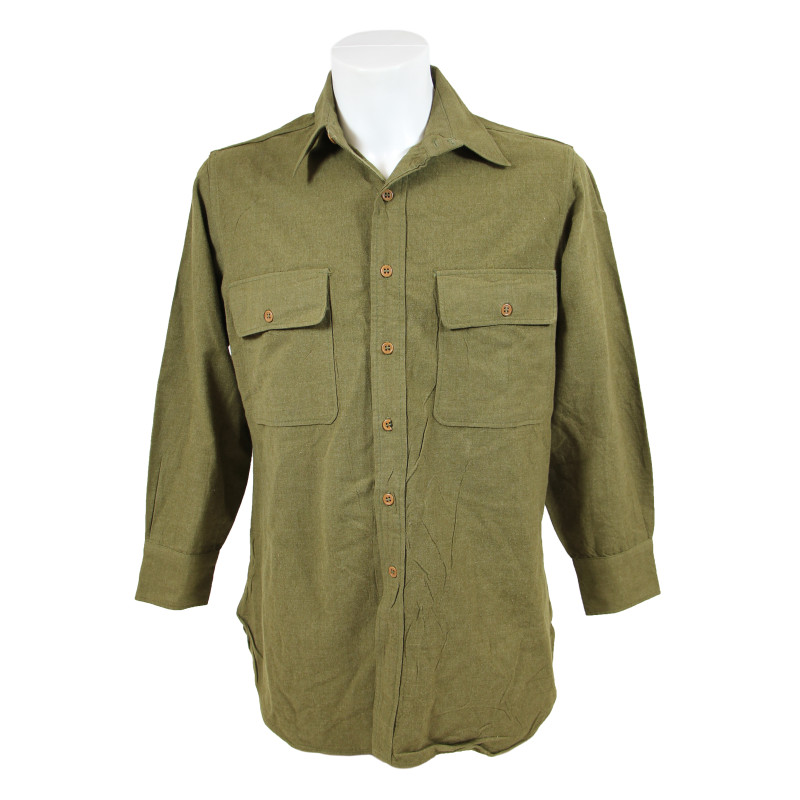 Chemise moutarde, US Army