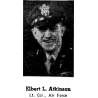 Bureau de campagne, Maj. Elbert Atkinson, Chaplain, 8th Air Force & First Allied Airborne Army, ETO