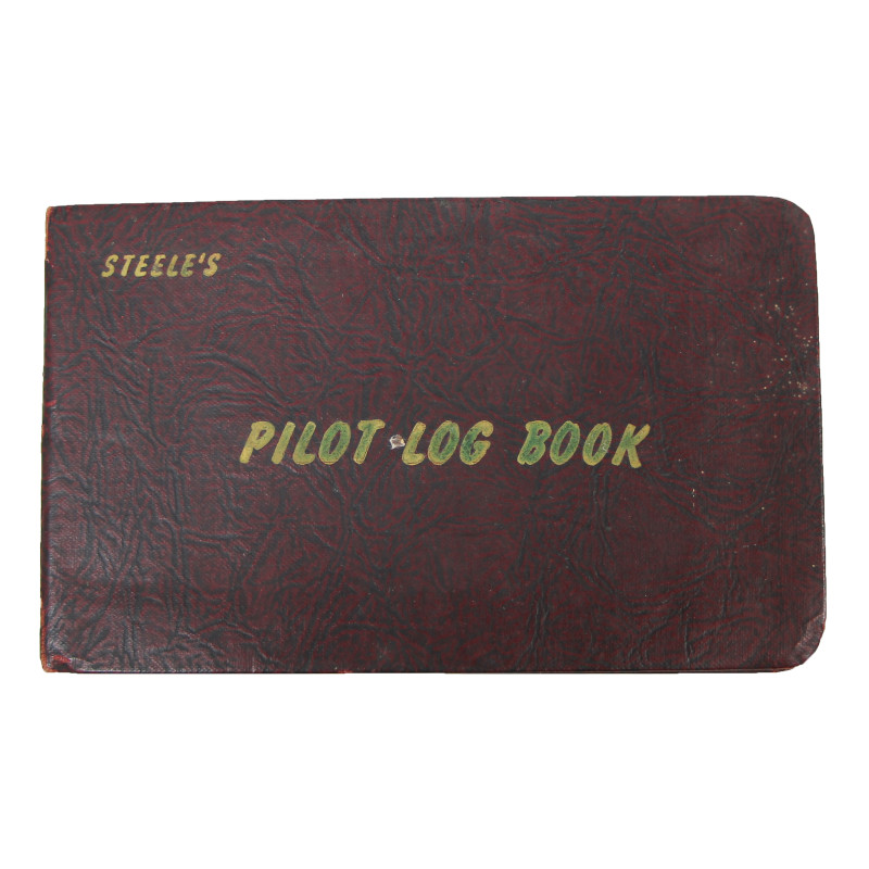 Pilot Log Book, 2nd Lt. Hugh Wilson, Jr., navigateur sur B-17, 525th BS, 379th BG, 8th Air Force, USAAF, ETO
