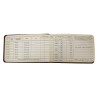 Pilot Log Book, 2nd Lt. Hugh Wilson, Jr., navigateur sur B-17, 525th BS, 379th BG, 8th Air Force, USAAF, ETO