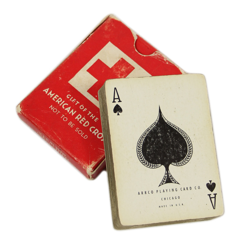 Cards, Playing, ARRCO PLAYING CARDS CO., Gift of American Red Cross
